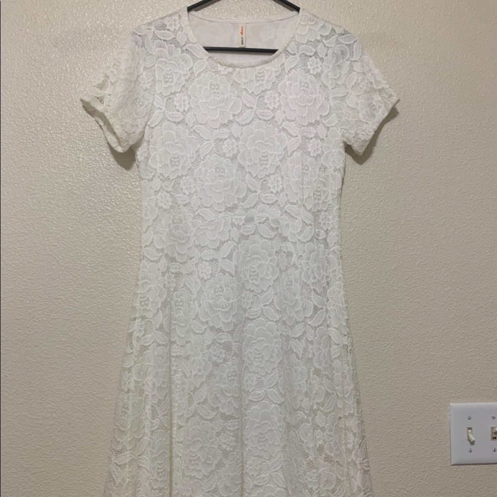 White Lace Dress